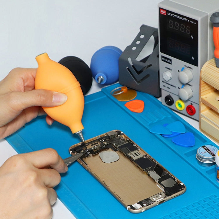 Dust Remover Rubber Air Blower Pump Cleaner for Cell Phone/Cameras/Keyboard/Watch Etc(Blue) - free shipping - PMC TechLife - Order now!