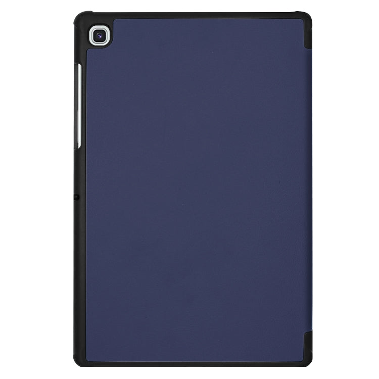 ENKAY High Quality PU Leather + Plastic Bottom Smart Case with Three-folding Holder for Samsung Galaxy Tab S5e 10.5 T720 / T725(Dark Blue) - free shipping - PMc TechLife - Order now!