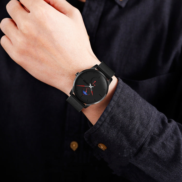 Skmei 9208 Men Quartz Watch Casual Simple Business Sports Watch for Men(Blue) - free shipping - PMC TechLife - Order now!