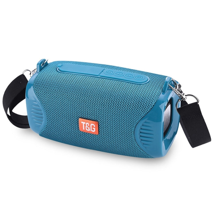 T&G TG532 10W Wireless Bluetooth Speaker Waterproof Portable Outdoor Mini Column Box Loudspeaker with FM Radio(Green) - Desktop Speaker by T&G | Online Shopping South Africa | PMC TechLife | Buy Now Pay Later Mobicred
