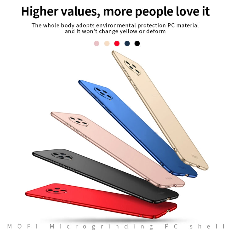 For Xiaomi Redmi K30 Pro MOFI Frosted PC Ultra-thin Hard Case(Blue) - Xiaomi Cases by MOFI | Online Shopping South Africa | PMC TechLife