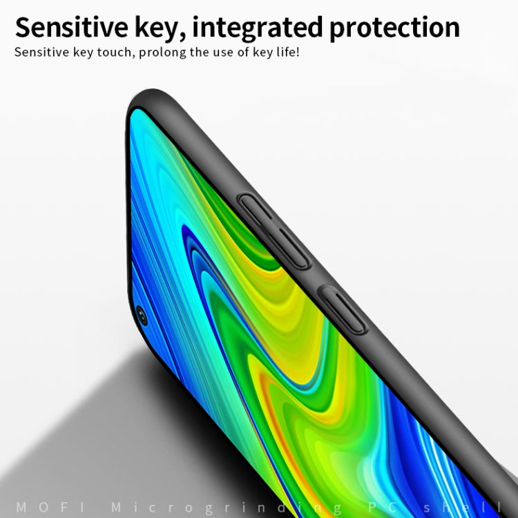 For Xiaomi Redmi 10X 4G MOFI Frosted PC Ultra-thin Hard Case(Gold) - Xiaomi Cases by MOFI | Online Shopping South Africa | PMC TechLife