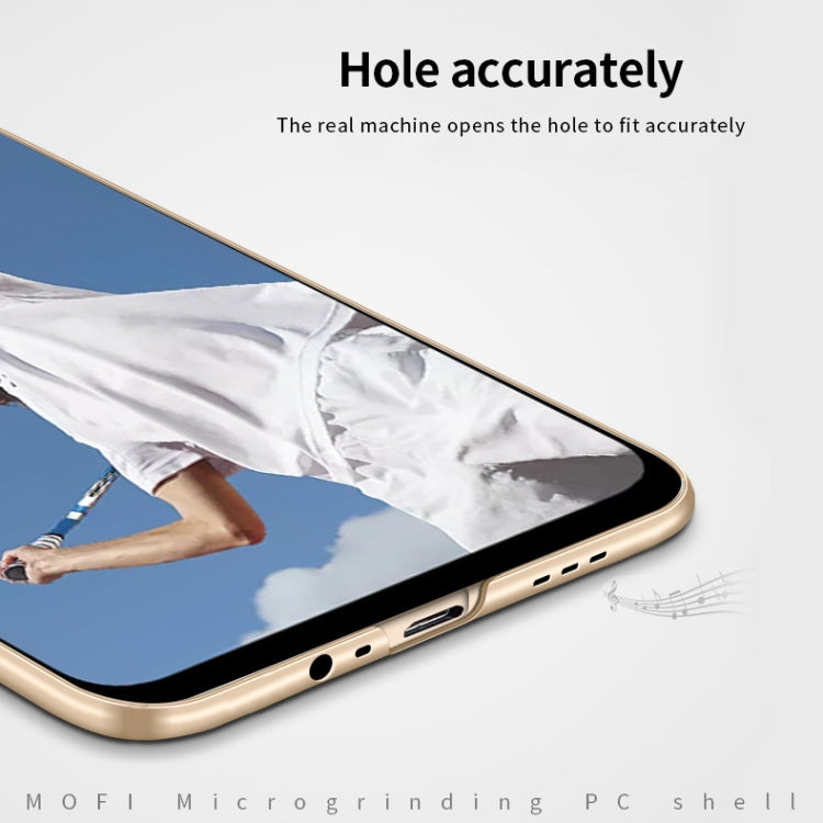 For OPPO A52 MOFI Frosted PC Ultra-thin Hard Case(Black) - OPPO Cases by MOFI | Online Shopping South Africa | PMC TechLife | Buy Now Pay Later Mobicred