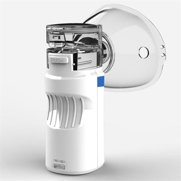 JZ-492S Portable Ultrasonic Nebulizer Mini Handheld Inhaler Respirator Health Care Home Machine Atomizer(White) - free shipping - PMC TechLife - Order now!