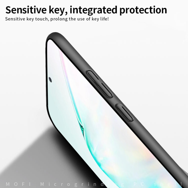 For Samsung Galaxy A81/Note10Lite MOFI Frosted PC Ultra-thin Hard C(Black) - Galaxy Phone Cases by MOFI | Online Shopping South Africa | PMC TechLife