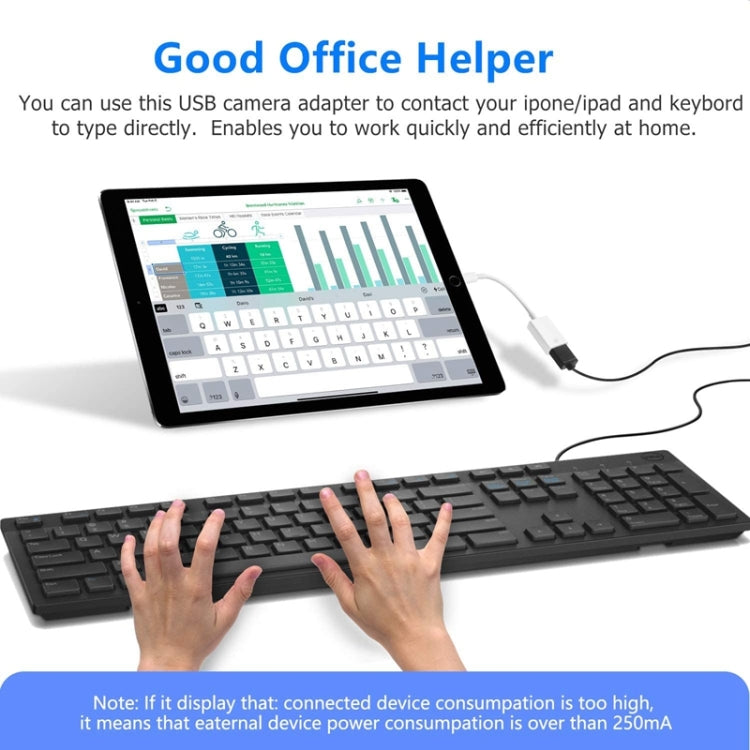 FA-STAR ZS-KL21826 8 Pin to USB 3.0 OTG Adapter, Supports IOS 13 and Above - Converter & Adapter by PMC Jewellery | Online Shopping South Africa | PMC Jewellery | Buy Now Pay Later Mobicred