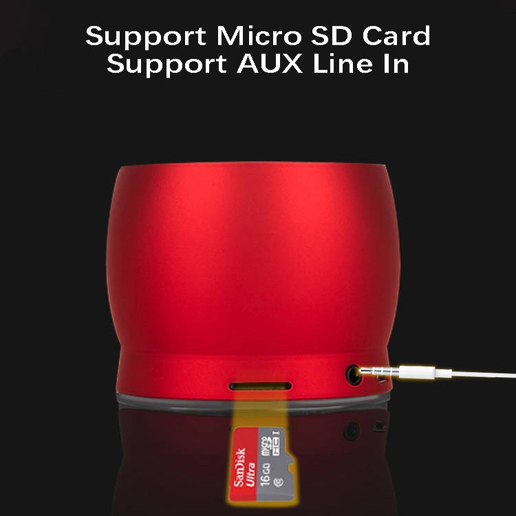 EWA A150 Portable Mini Bluetooth Speaker Wireless Hifi Stereo Strong Bass Music Boom Box Metal Subwoofer, Support Micro SD Card & 3.5mm AUX(Silver) - free shipping - PMC Jewellery - Order now!