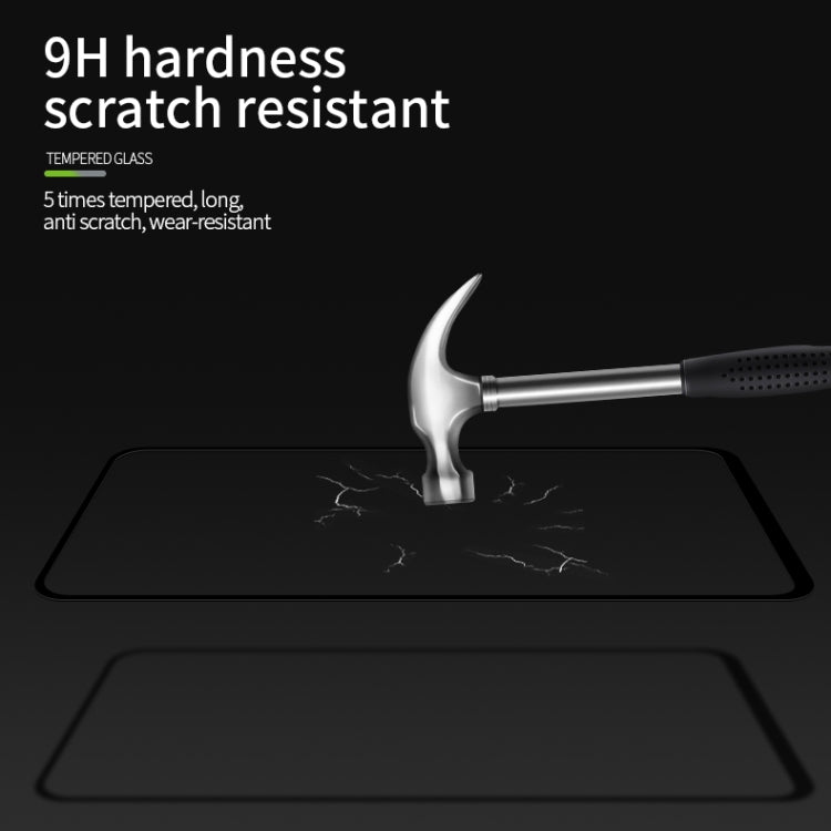 For Samsung Galaxy A11 / M11(EU) MOFI 9H 2.5D Full Screen Tempered Glass Film(Black) - Galaxy Tempered Glass by MOFI | Online Shopping South Africa | PMC TechLife | Buy Now Pay Later Mobicred