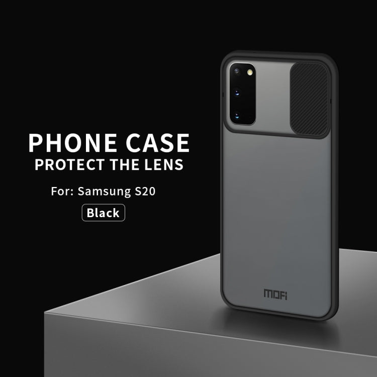 For Samsung Galaxy S20 MOFI Xing Dun Series Translucent Frosted PC + TPU Privacy Anti-glare Shockproof All-inclusive Protective Case(Black) - free shipping - PMC TechLife - Order now!