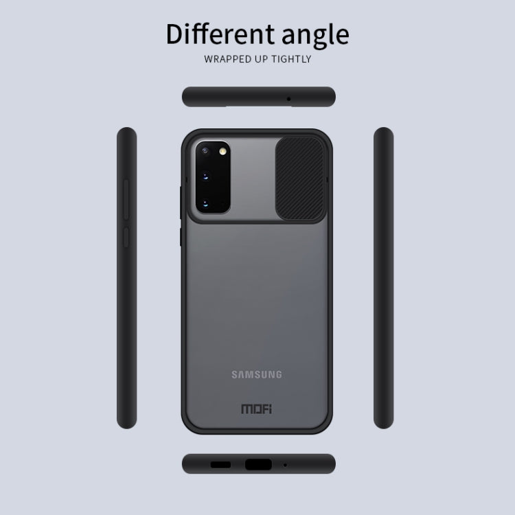 For Samsung Galaxy S20 MOFI Xing Dun Series Translucent Frosted PC + TPU Privacy Anti-glare Shockproof All-inclusive Protective Case(Green) - Galaxy Phone Cases by MOFI | Online Shopping South Africa | PMC TechLife | Buy Now Pay Later Mobicred