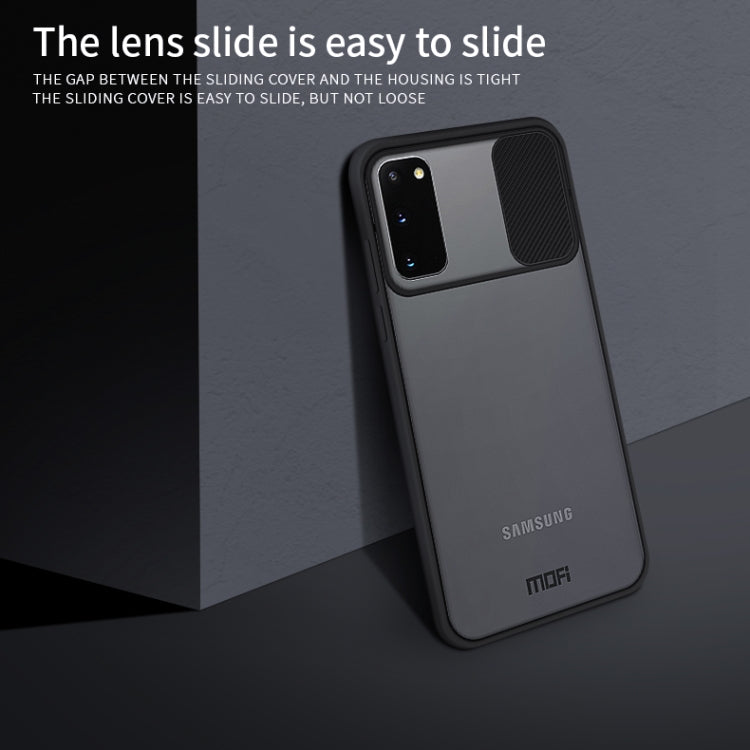 For Samsung Galaxy S20 MOFI Xing Dun Series Translucent Frosted PC + TPU Privacy Anti-glare Shockproof All-inclusive Protective Case(Green) - Galaxy Phone Cases by MOFI | Online Shopping South Africa | PMC TechLife | Buy Now Pay Later Mobicred