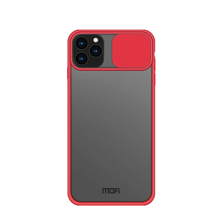 For iPhone 11 Pro MOFI Xing Dun Series Translucent Frosted PC + TPU Privacy Anti-glare Shockproof All-inclusive Protective Case(Red) - iPhone 11 Pro Cases by MOFI | Online Shopping South Africa | PMC TechLife