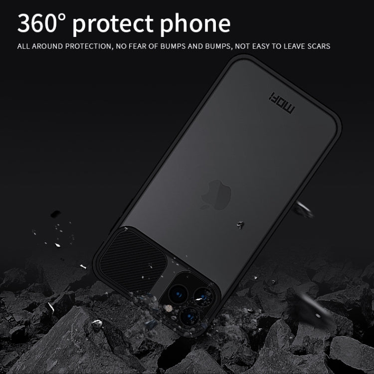 For iPhone 11 Pro Max MOFI Xing Dun Series Translucent Frosted PC + TPU Privacy Anti-glare Shockproof All-inclusive Protective Case(Black) - iPhone 11 Pro Max Cases by MOFI | Online Shopping South Africa | PMC TechLife