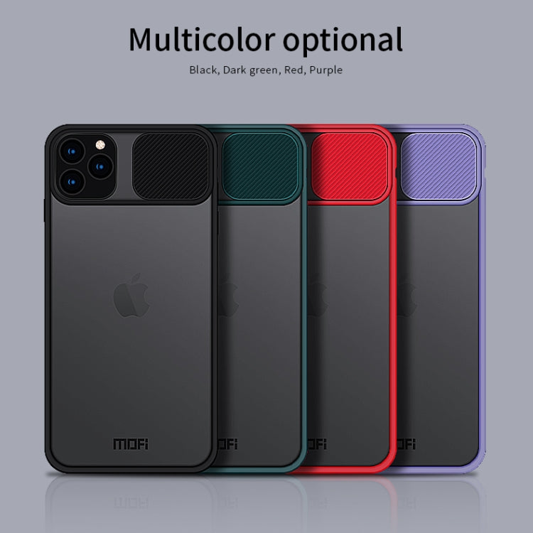For iPhone 11 Pro Max MOFI Xing Dun Series Translucent Frosted PC + TPU Privacy Anti-glare Shockproof All-inclusive Protective Case(Black) - iPhone 11 Pro Max Cases by MOFI | Online Shopping South Africa | PMC TechLife
