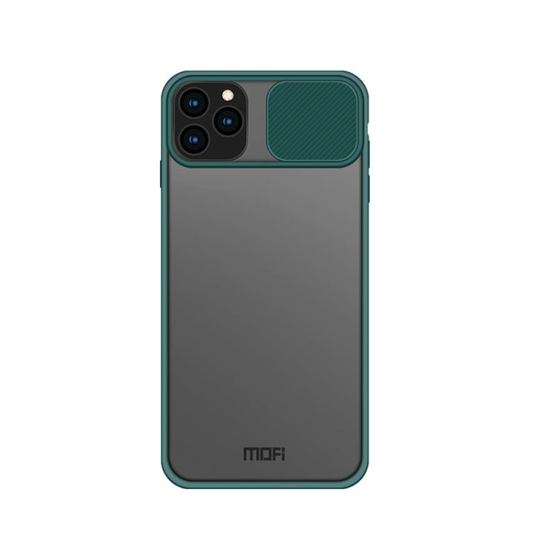 For iPhone 11 Pro Max MOFI Xing Dun Series Translucent Frosted PC + TPU Privacy Anti-glare Shockproof All-inclusive Protective Case(Green) - iPhone 11 Pro Max Cases by MOFI | Online Shopping South Africa | PMC TechLife