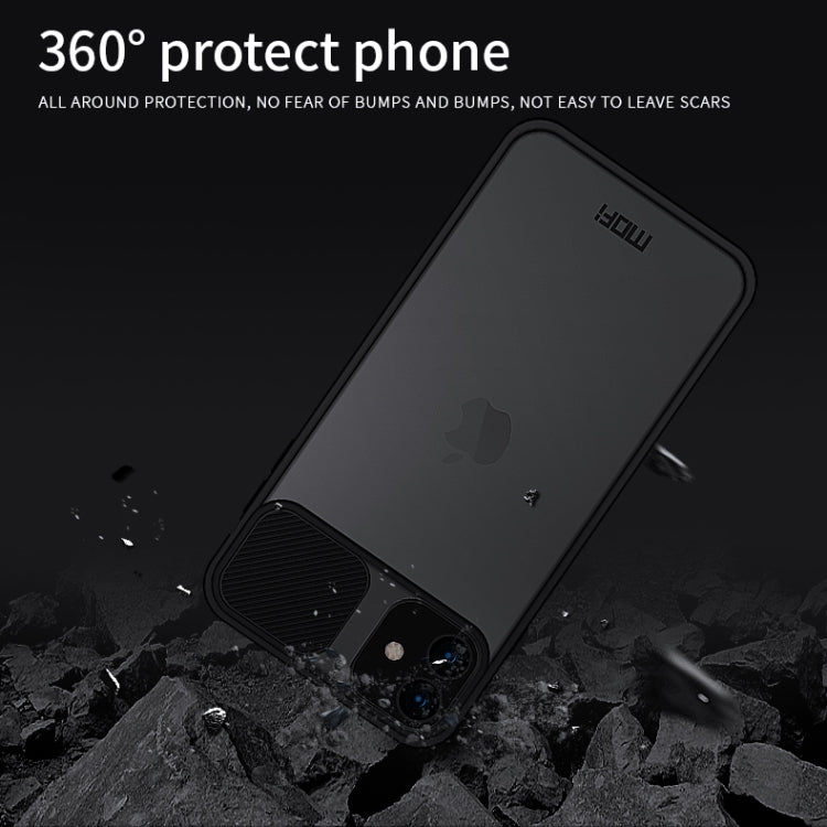 For iPhone 11  MOFI Xing Dun Series Translucent Frosted PC + TPU Privacy Anti-glare Shockproof All-inclusive Protective Case(Red) - iPhone 11 Cases by MOFI | Online Shopping South Africa | PMC TechLife