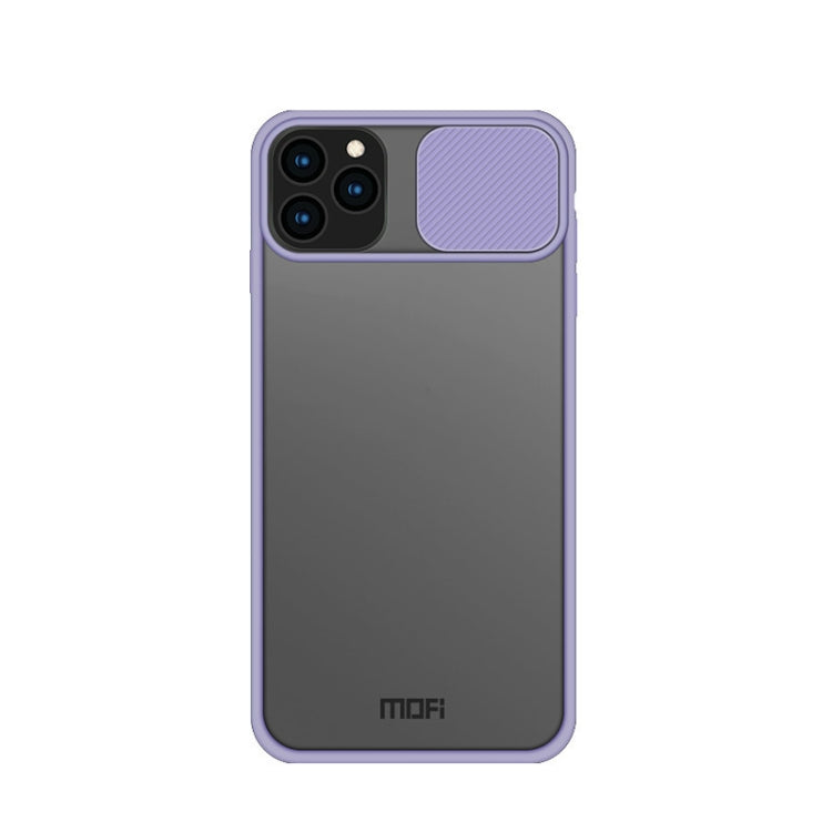 For iPhone 11  MOFI Xing Dun Series Translucent Frosted PC + TPU Privacy Anti-glare Shockproof All-inclusive Protective Case(Purple) - iPhone 11 Cases by MOFI | Online Shopping South Africa | PMC TechLife