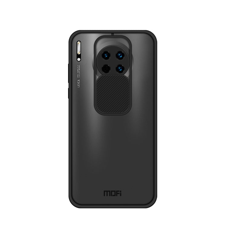 For Huawei Mate 30 MOFI Xing Dun Series PC + TPU Anti-peep Waterproof And Anti-drop All-inclusive Protective Shell, Translucent Frosted(Black) - Huawei Cases by MOFI | Online Shopping South Africa | PMC TechLife | Buy Now Pay Later Mobicred
