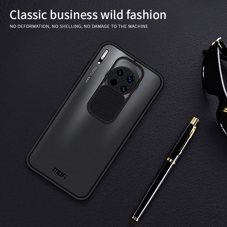 For Huawei Mate 30 MOFI Xing Dun Series PC + TPU Anti-peep Waterproof And Anti-drop All-inclusive Protective Shell, Translucent Frosted(Black) - Huawei Cases by MOFI | Online Shopping South Africa | PMC TechLife | Buy Now Pay Later Mobicred