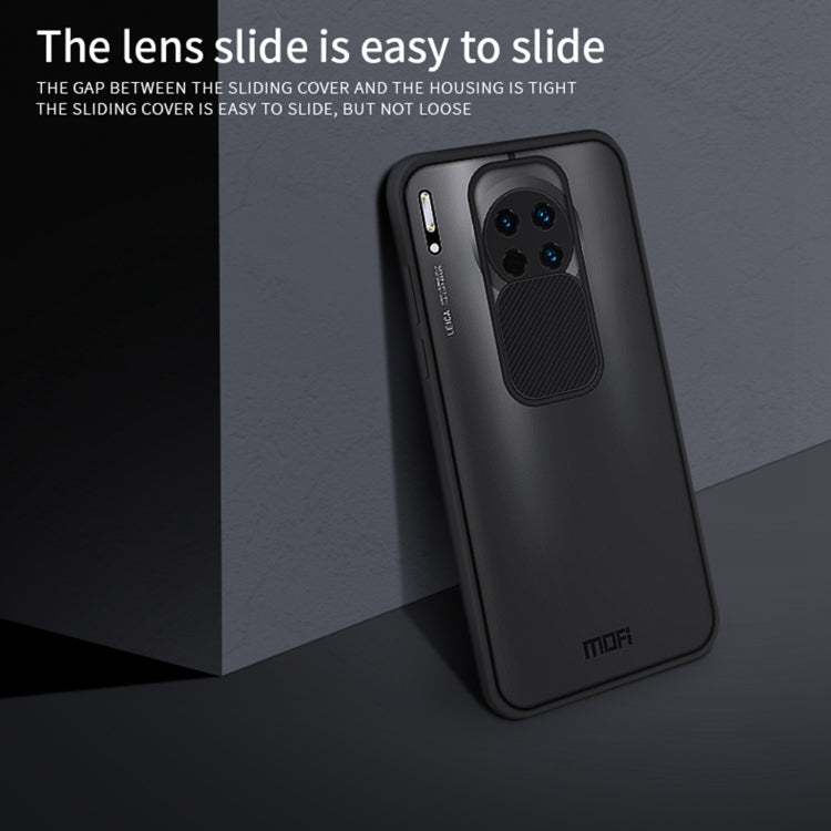 For Huawei Mate 30 MOFI Xing Dun Series PC + TPU Anti-peep Waterproof And Anti-drop All-inclusive Protective Shell, Translucent Frosted(Black) - Huawei Cases by MOFI | Online Shopping South Africa | PMC TechLife | Buy Now Pay Later Mobicred