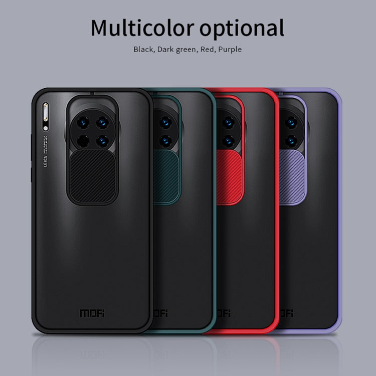 For Huawei Mate 30 MOFI Xing Dun Series PC + TPU Anti-peep Waterproof And Anti-drop All-inclusive Protective Shell, Translucent Frosted(Black) - Huawei Cases by MOFI | Online Shopping South Africa | PMC TechLife | Buy Now Pay Later Mobicred