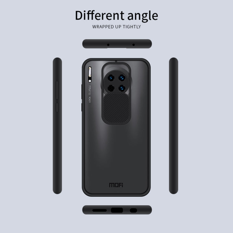 For Huawei Mate 30 MOFI Xing Dun Series PC + TPU Anti-peep Waterproof And Anti-drop All-inclusive Protective Shell, Translucent Frosted(Black) - Huawei Cases by MOFI | Online Shopping South Africa | PMC TechLife | Buy Now Pay Later Mobicred