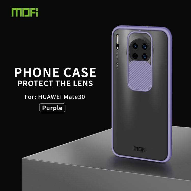 For Huawei Mate 30 MOFI Xing Dun Series PC + TPU Anti-peep Waterproof And Anti-drop All-inclusive Protective Shell, Translucent Frosted(Purple) - Huawei Cases by MOFI | Online Shopping South Africa | PMC TechLife | Buy Now Pay Later Mobicred