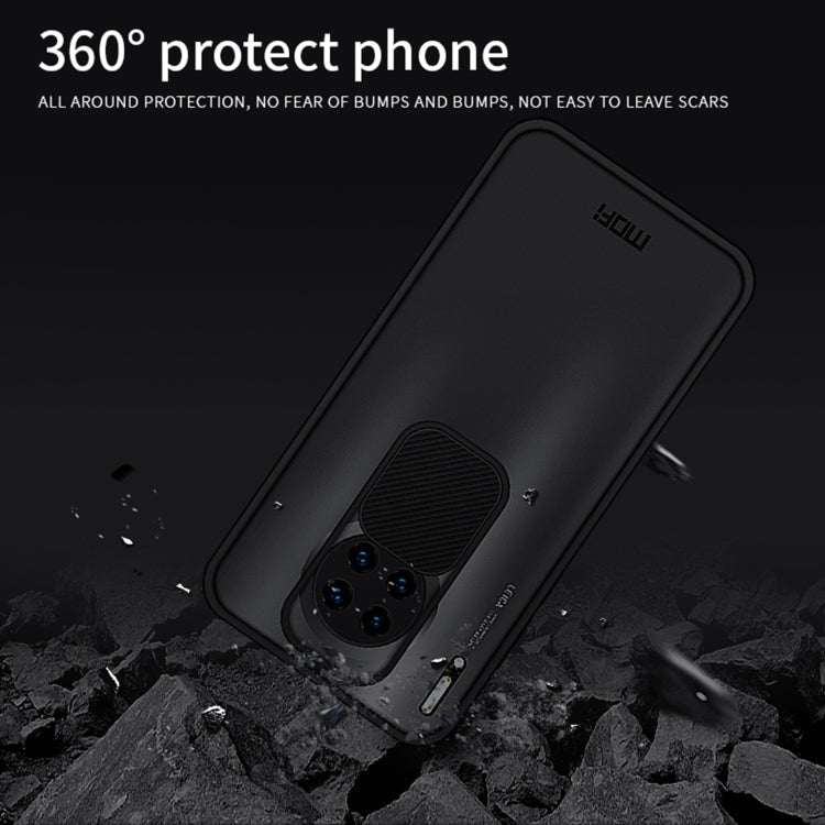 For Huawei Mate 30 Pro MOFI Xing Dun Series PC + TPU Anti-peep Waterproof And Anti-drop All-inclusive Protective Shell, Translucent Frosted(Black) - free shipping - PMC TechLife - Order now!