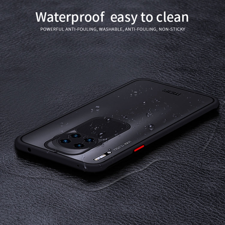 For Huawei Mate 30 Pro MOFI Xing Dun Series PC + TPU Anti-peep Waterproof And Anti-drop All-inclusive Protective Shell, Translucent Frosted(Purple) - free shipping - PMC TechLife - Order now!