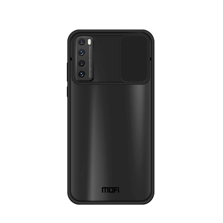 For Huawei nova 7 MOFI Xing Dun Series PC + TPU Anti-peep Waterproof And Anti-drop All-inclusive Protective Shell, Translucent Frosted(Black) - Huawei Cases by MOFI | Online Shopping South Africa | PMC TechLife