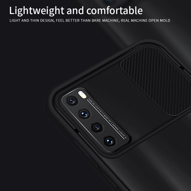For Huawei nova 7 MOFI Xing Dun Series PC + TPU Anti-peep Waterproof And Anti-drop All-inclusive Protective Shell, Translucent Frosted(Black) - Huawei Cases by MOFI | Online Shopping South Africa | PMC TechLife