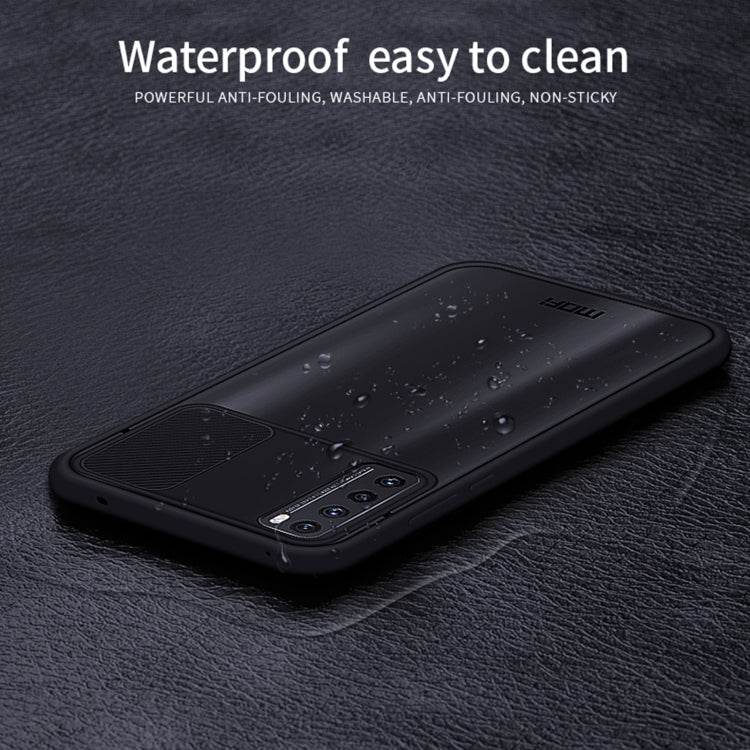 For Huawei nova 7 MOFI Xing Dun Series PC + TPU Anti-peep Waterproof And Anti-drop All-inclusive Protective Shell, Translucent Frosted(Black) - Huawei Cases by MOFI | Online Shopping South Africa | PMC TechLife