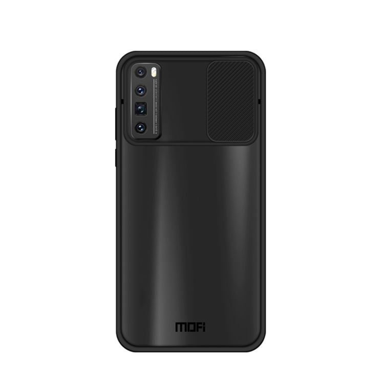 For Huawei nova 7 Pro MOFI Xing Dun Series PC + TPU Anti-peep Waterproof And Anti-drop All-inclusive Protective Shell, Translucent Frosted(Black) - free shipping - PMC TechLife - Order now!