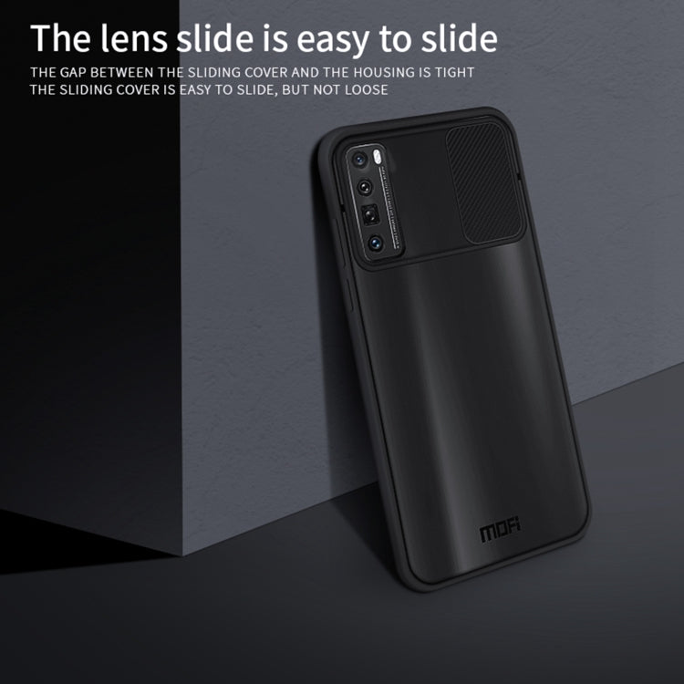 For Huawei nova 7 Pro MOFI Xing Dun Series PC + TPU Anti-peep Waterproof And Anti-drop All-inclusive Protective Shell, Translucent Frosted(Purple) - free shipping - PMC TechLife - Order now!
