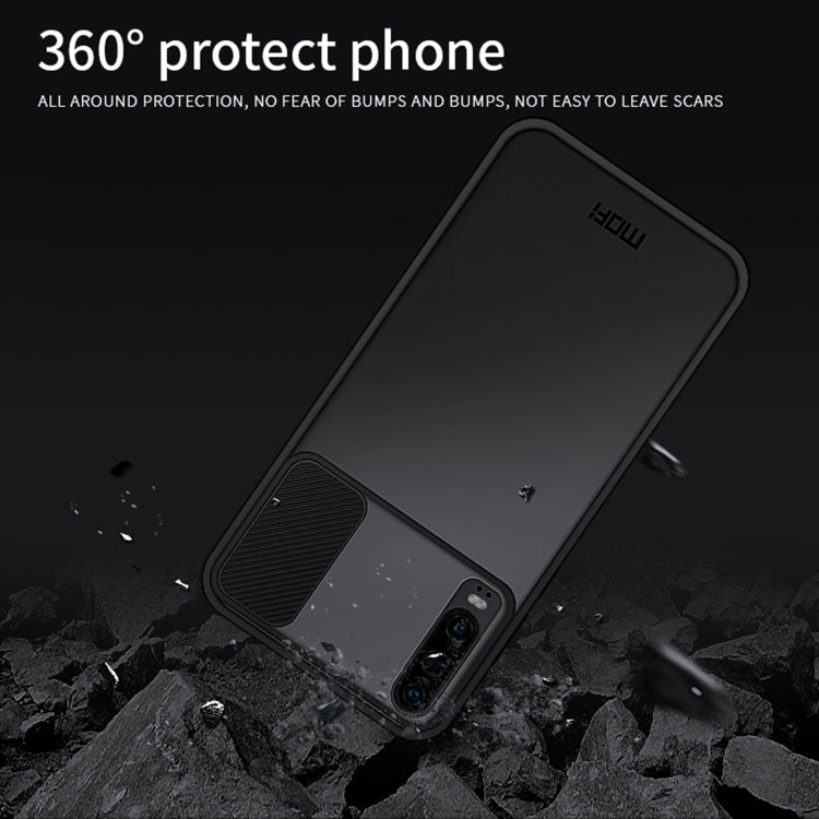 For Huawei P30 MOFI Xing Dun Series PC + TPU Anti-peep Waterproof And Anti-drop All-inclusive Protective Shell, Translucent Frosted(Purple) - Huawei Cases by MOFI | Online Shopping South Africa | PMC TechLife | Buy Now Pay Later Mobicred
