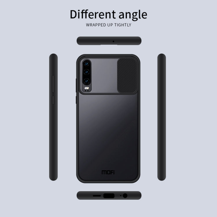 For Huawei P30 MOFI Xing Dun Series PC + TPU Anti-peep Waterproof And Anti-drop All-inclusive Protective Shell, Translucent Frosted(Purple) - Huawei Cases by MOFI | Online Shopping South Africa | PMC TechLife | Buy Now Pay Later Mobicred