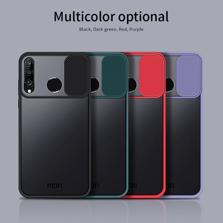 For Huawei P30 lite MOFI Xing Dun Series PC + TPU Anti-peep Waterproof And Anti-drop All-inclusive Protective Shell, Translucent Frosted(Green) - free shipping - PMC TechLife - Order now!
