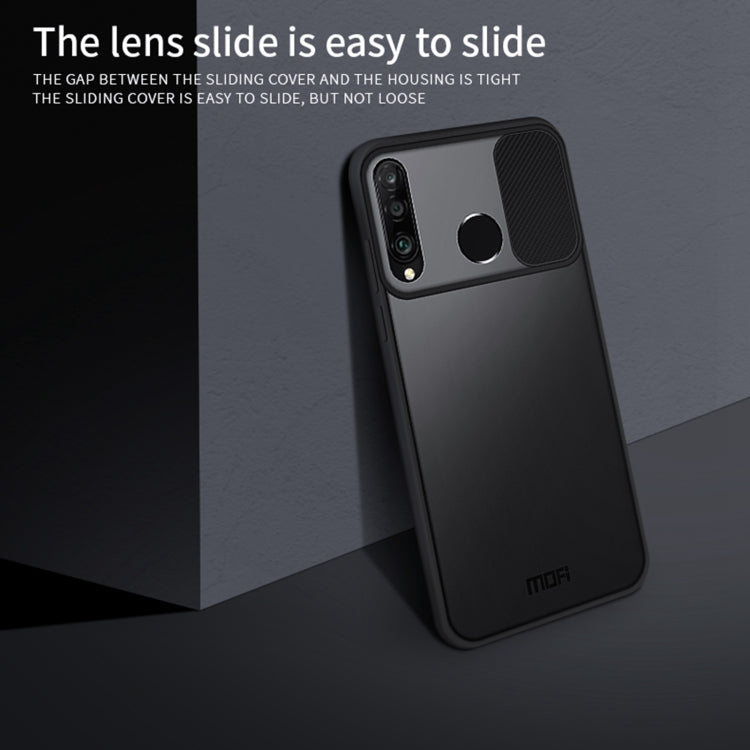For Huawei P30 lite MOFI Xing Dun Series PC + TPU Anti-peep Waterproof And Anti-drop All-inclusive Protective Shell, Translucent Frosted(Red) - free shipping - PMC TechLife - Order now!