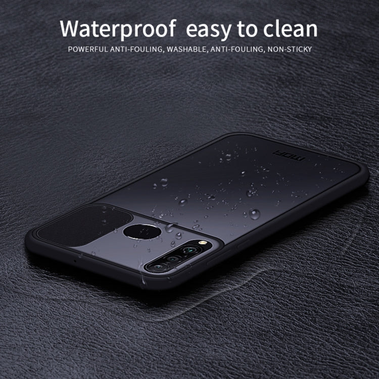 For Huawei P30 lite MOFI Xing Dun Series PC + TPU Anti-peep Waterproof And Anti-drop All-inclusive Protective Shell, Translucent Frosted(Purple) - free shipping - PMC TechLife - Order now!