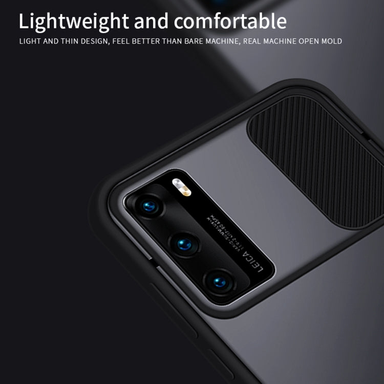 For Huawei P40 MOFI Xing Dun Series PC + TPU Anti-peep Waterproof And Anti-drop All-inclusive Protective Shell, Translucent Frosted(Green) - free shipping - PMC TechLife - Order now!