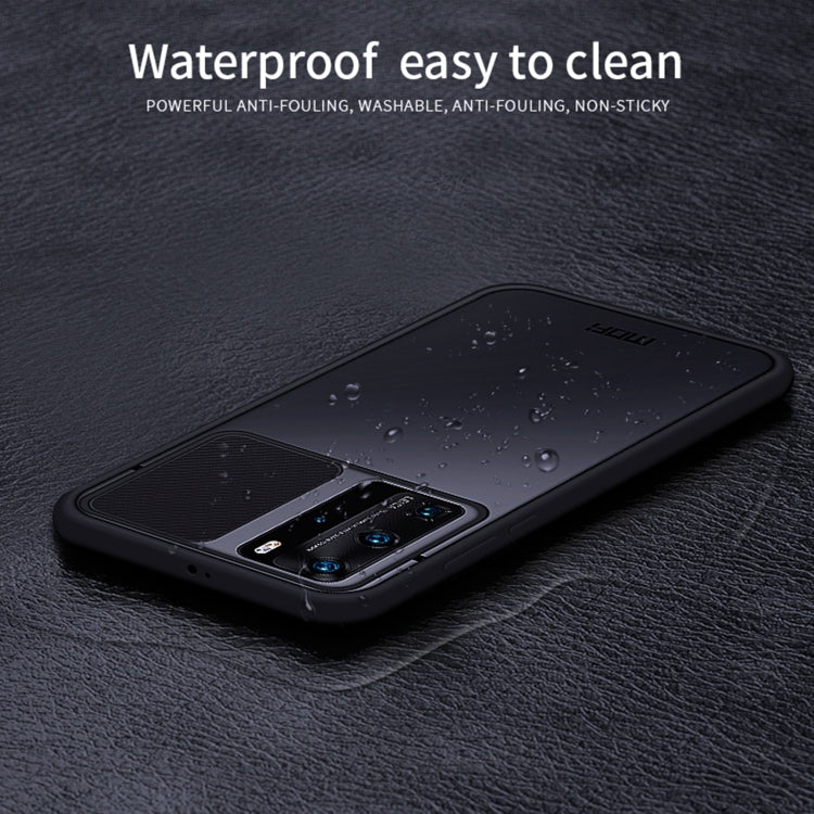 For Huawei P40 Pro MOFI Xing Dun Series PC + TPU Anti-peep Waterproof And Anti-drop All-inclusive Protective Shell, Translucent Frosted(Red) - free shipping - PMC TechLife - Order now!