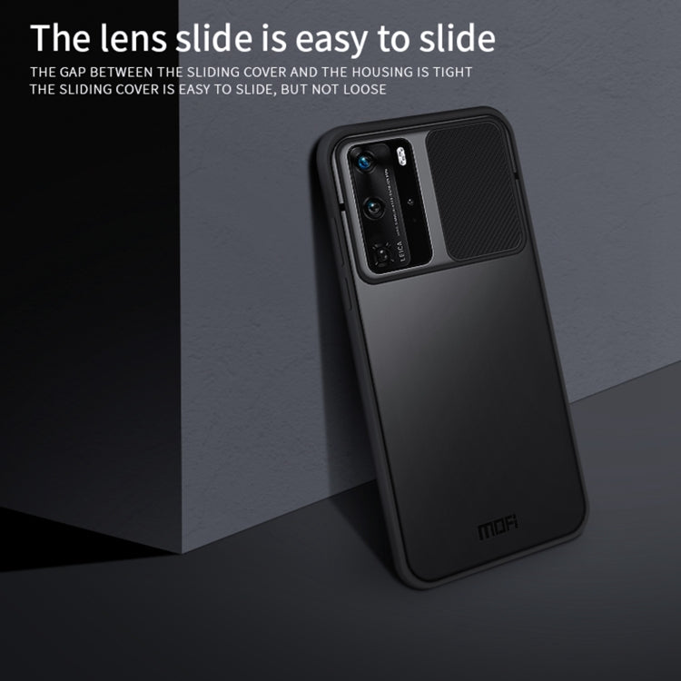 For Huawei P40 Pro MOFI Xing Dun Series PC + TPU Anti-peep Waterproof And Anti-drop All-inclusive Protective Shell, Translucent Frosted(Purple) - Huawei Cases by MOFI | Online Shopping South Africa | PMC TechLife