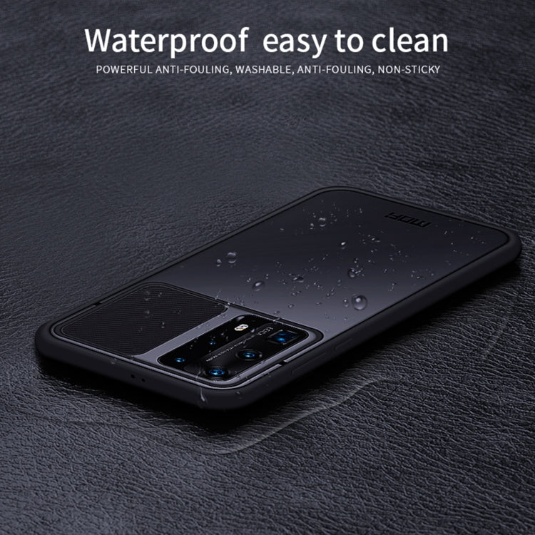 For Huawei P40 Pro+ MOFI Xing Dun Series PC + TPU Anti-peep Waterproof And Anti-drop All-inclusive Protective Shell, Translucent Frosted(Red) - Huawei Cases by MOFI | Online Shopping South Africa | PMC TechLife