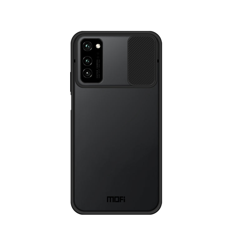 For Huawei HonorV30 MOFI Xing Dun Series PC + TPU Anti-peep Waterproof And Anti-drop All-inclusive Protective Shell, Translucent Frosted(Black) - Huawei Cases by MOFI | Online Shopping South Africa | PMC TechLife