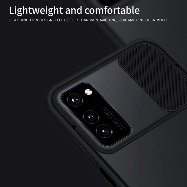 For Huawei HonorV30 MOFI Xing Dun Series PC + TPU Anti-peep Waterproof And Anti-drop All-inclusive Protective Shell, Translucent Frosted(Red) - Huawei Cases by MOFI | Online Shopping South Africa | PMC TechLife