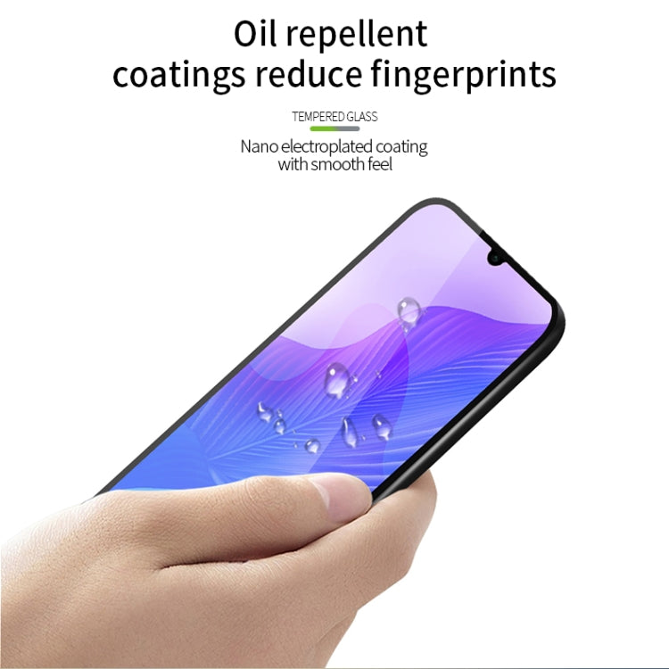 For Huawei Honor 30 Lite MOFI 9H 2.5D Full Screen Tempered Glass Film(Black) - free shipping - PMC TechLife - Order now!