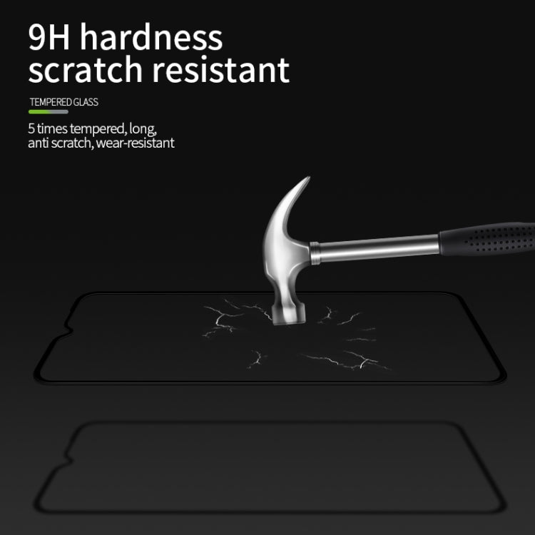 For Xiaomi Redmi 10X 5G MOFI 9H 3D Explosion-proof Curved Screen Tempered Glass Film(Black) -  by MOFI | Online Shopping South Africa | PMC TechLife