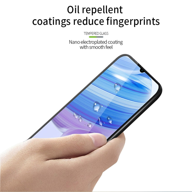 For Xiaomi Redmi 10X 5G MOFI 9H 3D Explosion-proof Curved Screen Tempered Glass Film(Black) -  by MOFI | Online Shopping South Africa | PMC TechLife
