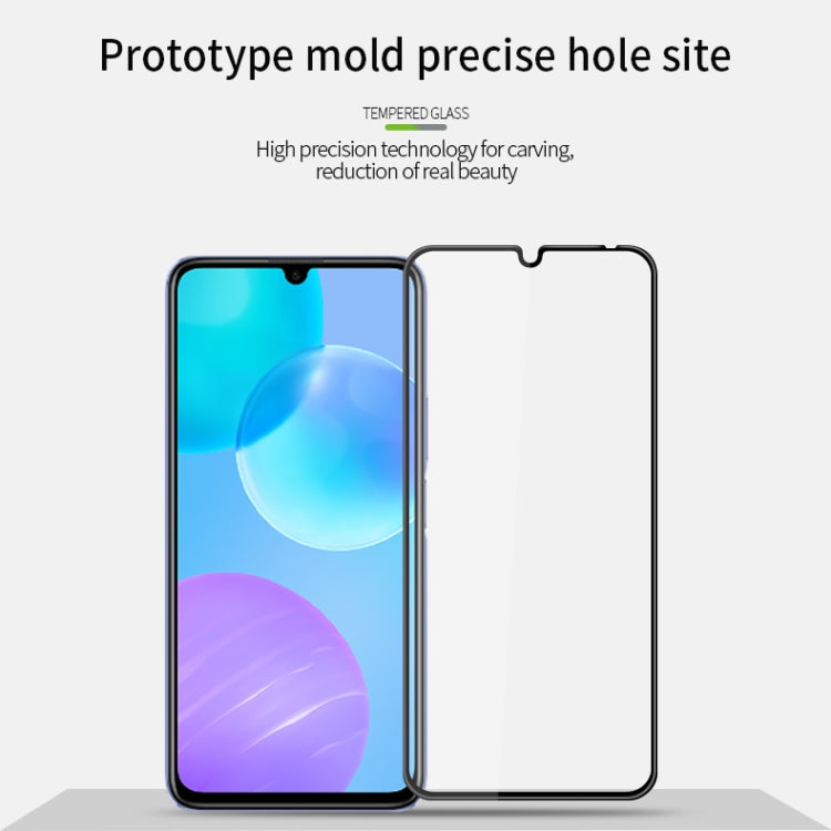 For Huawei Enjoy20 Pro/Honor30 Lite MOFI 9H 3D Explosion-proof Curved Screen Tempered Glass Film(Black) - Huawei Tempered Glass by MOFI | Online Shopping South Africa | PMC TechLife | Buy Now Pay Later Mobicred
