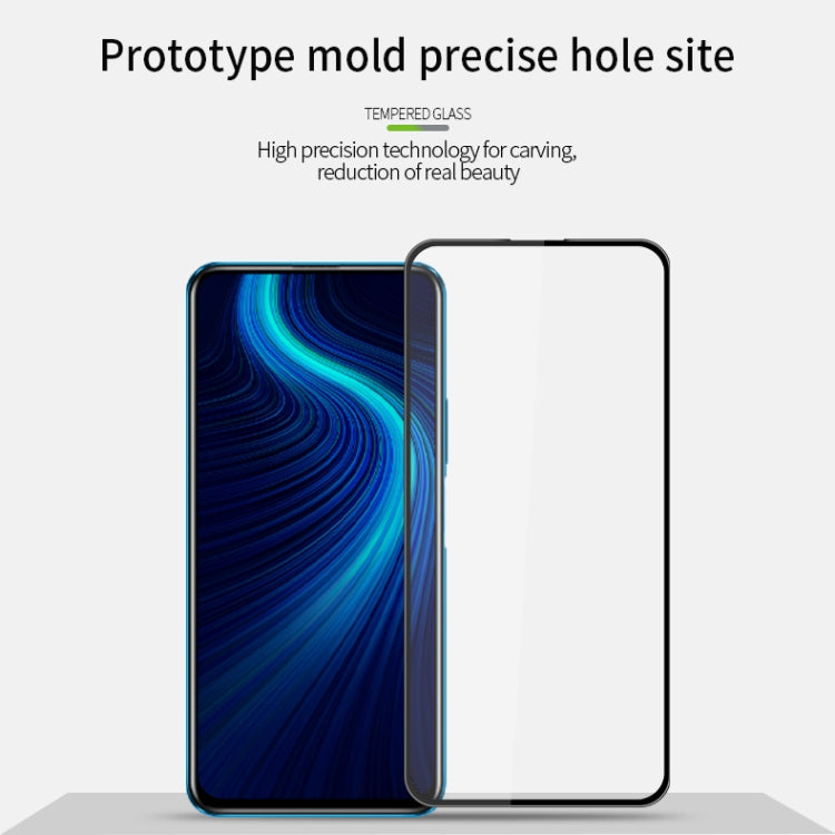 For Huawei Honor X10 MOFI 9H 3D Explosion-proof Curved Screen Tempered Glass Film(Black) - Honor Tempered Glass by MOFI | Online Shopping South Africa | PMC TechLife